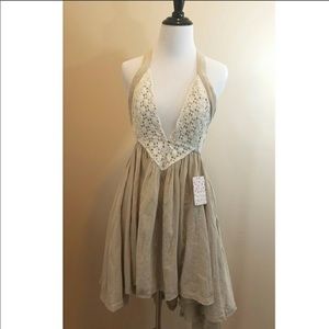 Free people lookin in my eyes mini dress